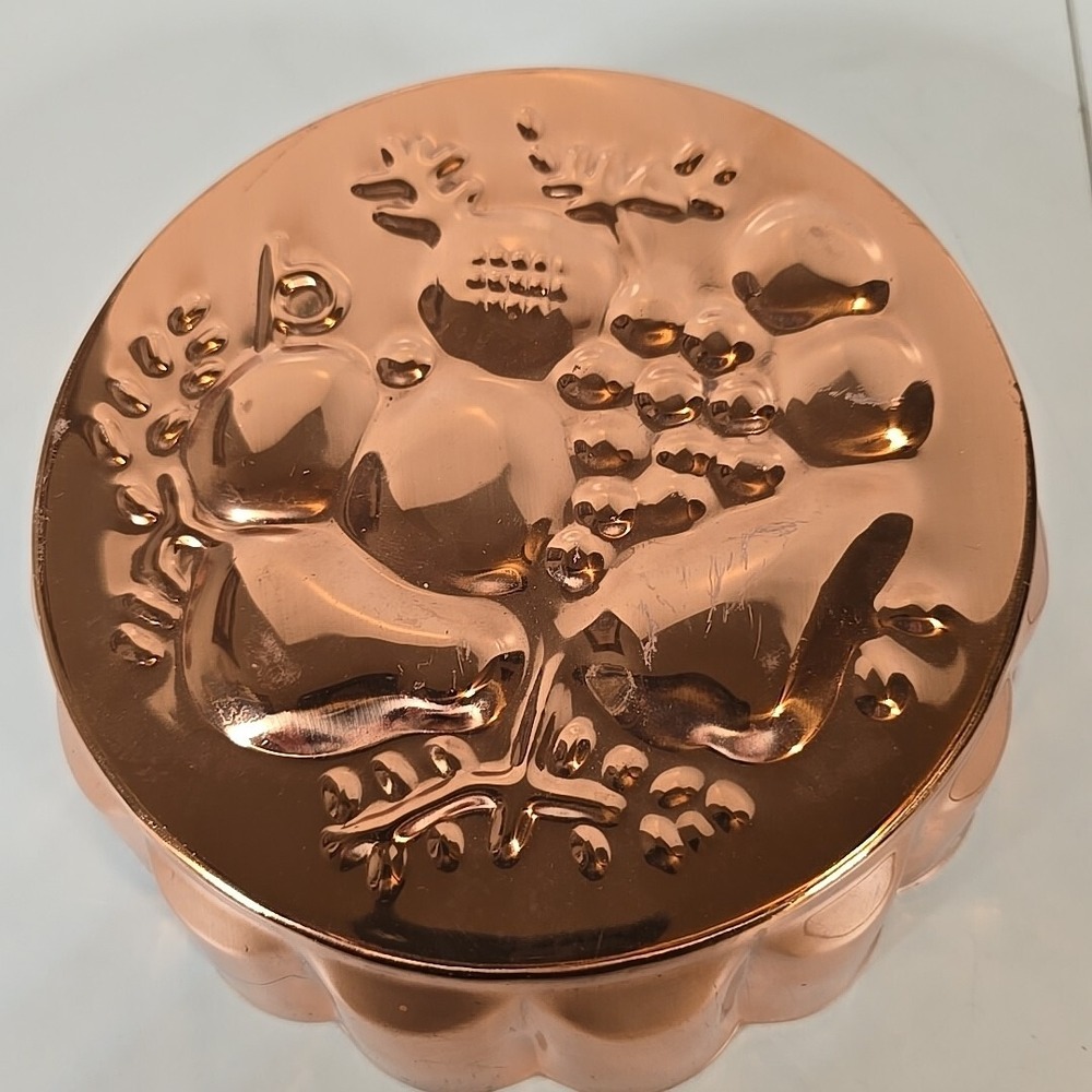 Cookware Tin Copper Mold‎ Cake Chocolate Jelly Kitchenware Benjamin & Medwin